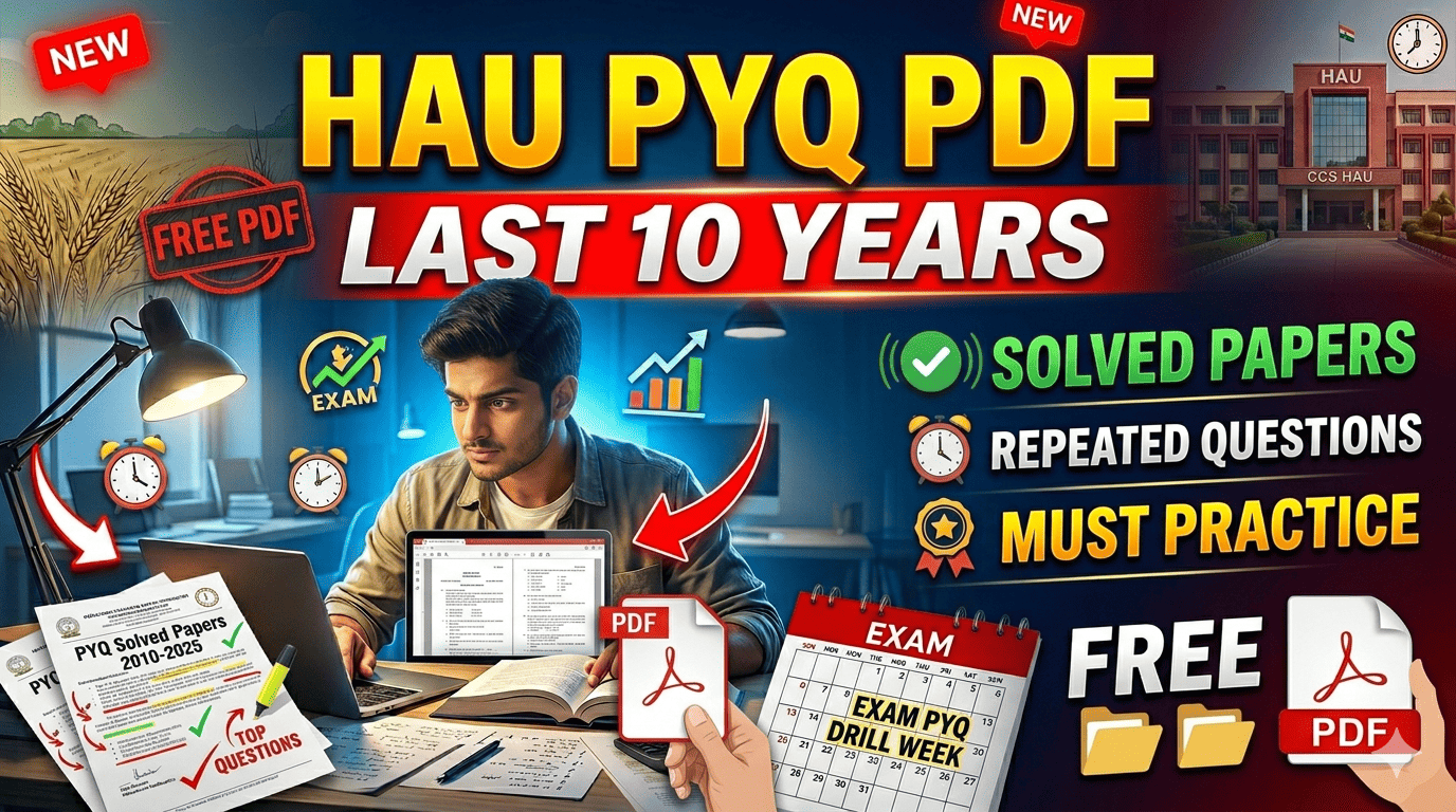 HAU Entrance Exam 2026 cover